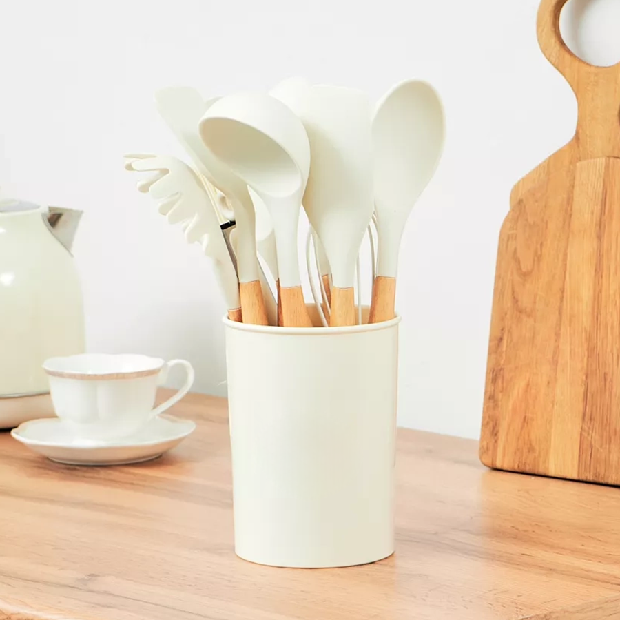 Kit Utensílios de Cozinha 12 Peças