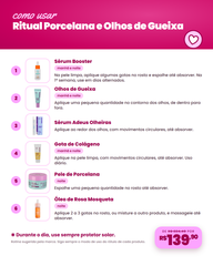 Ritual Porcelana e Olhos de Gueixa