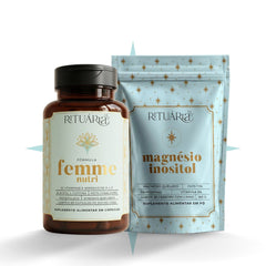 Ritual Fase de Ouro / Menopausa (Magnésio Inositol + Femme Nutri)