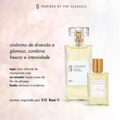 N4 • Festive Miami • Feminino (212 VIP Rosé - Carolina Herrera) - 25ml