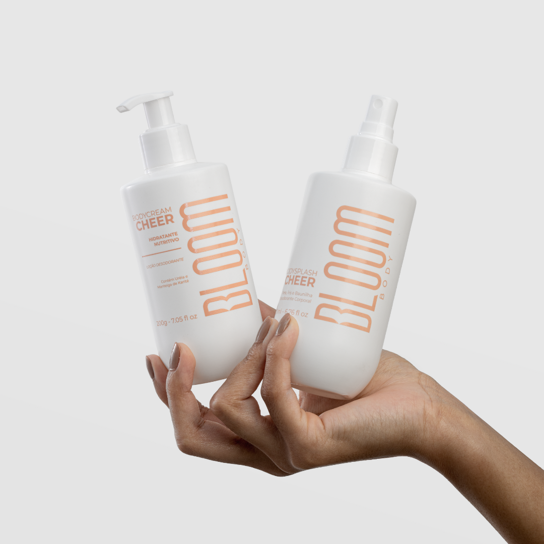 Kit Body Cream e Body Splash Cheer