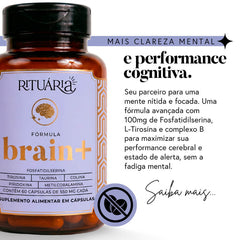 2x Fórmula Brain+ 60 Dias (60 Cápsulas)