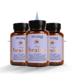 3x Fórmula Brain+ 90 Dias (90 Cápsulas)