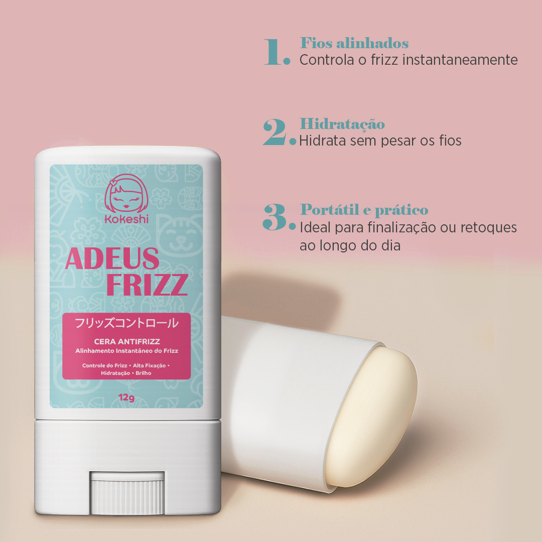 Cera Antifrizz Adeus Frizz 12g