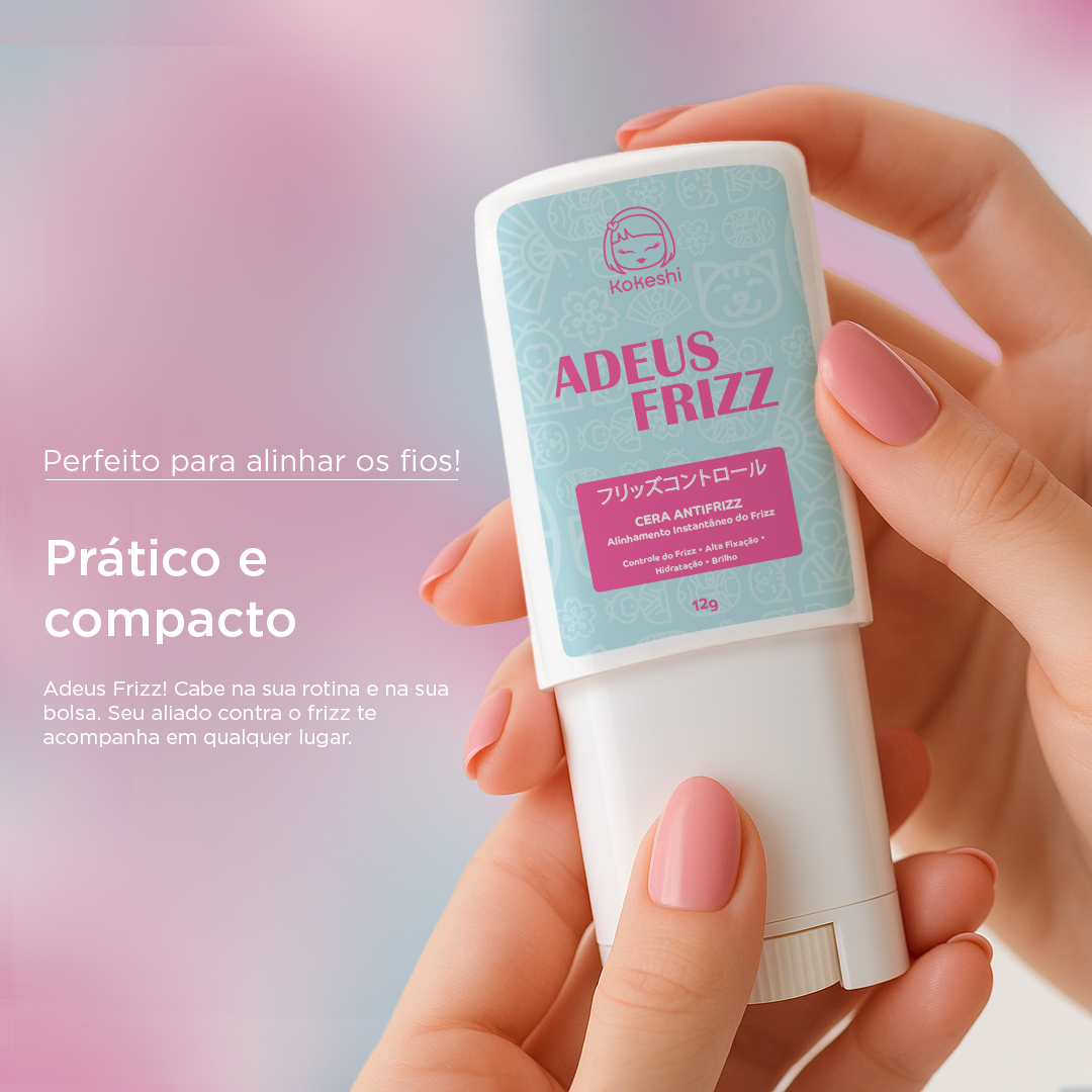 Cera Antifrizz Adeus Frizz 12g