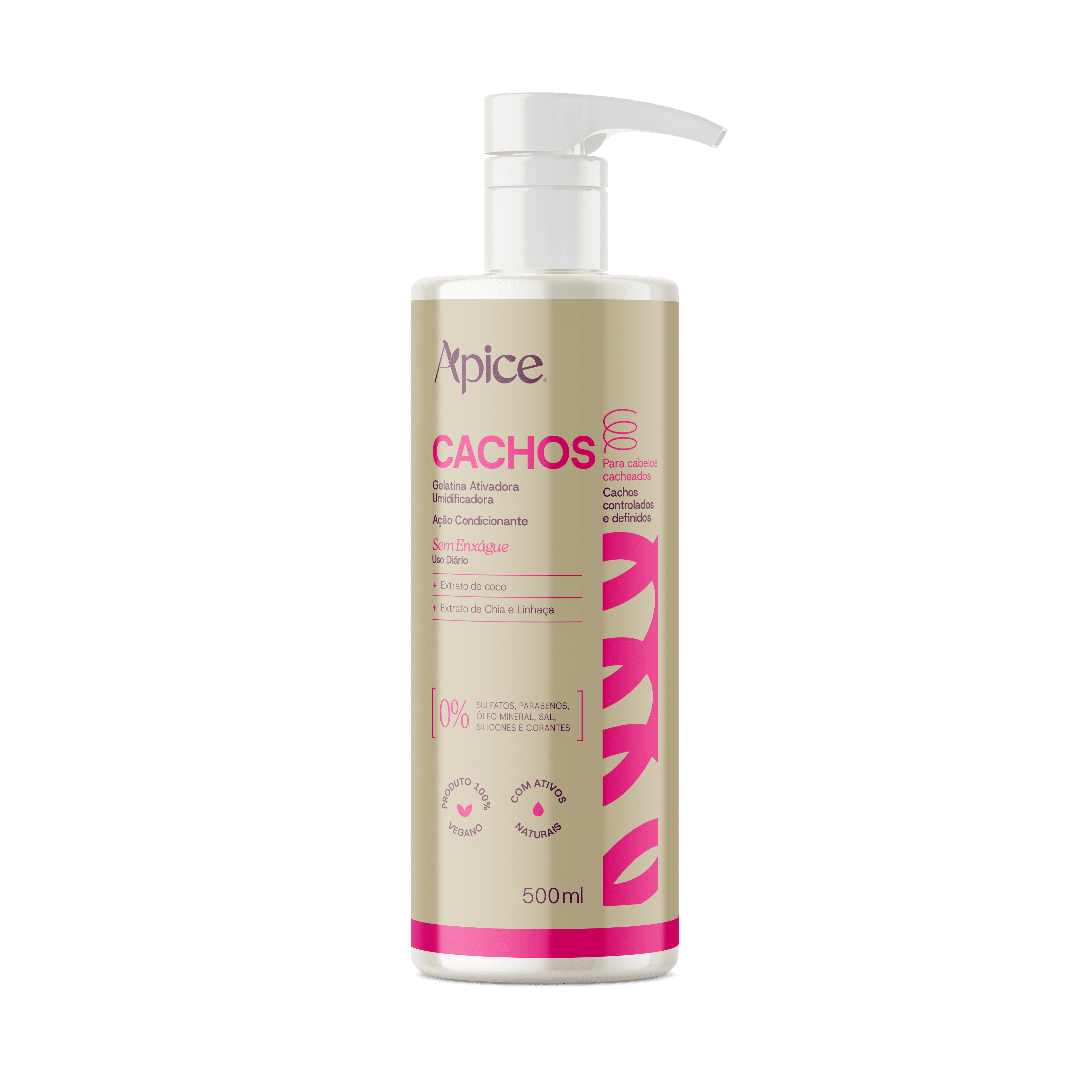 Gelatina Ativadora e Nutritiva Cachos Essence 500ml