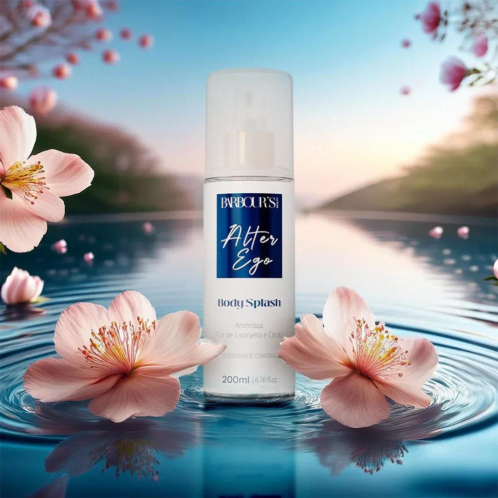 Kit Perfume de Cabelo Alter Ego Rose e Body Splash Alter Ego