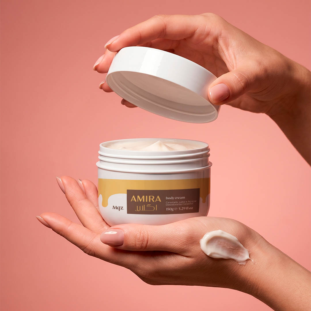 Mahra, Amira, Latifa - Kit 9 Body Cream Femininos Árabes