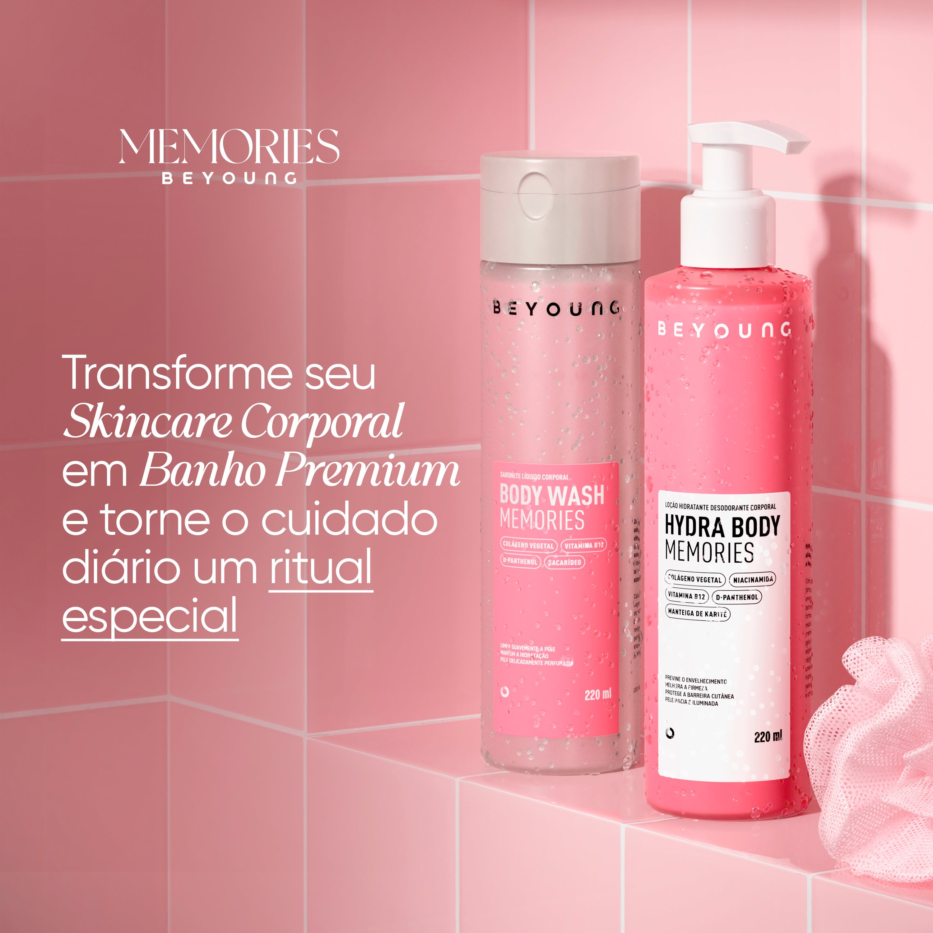 Kit Banho Premium Memories