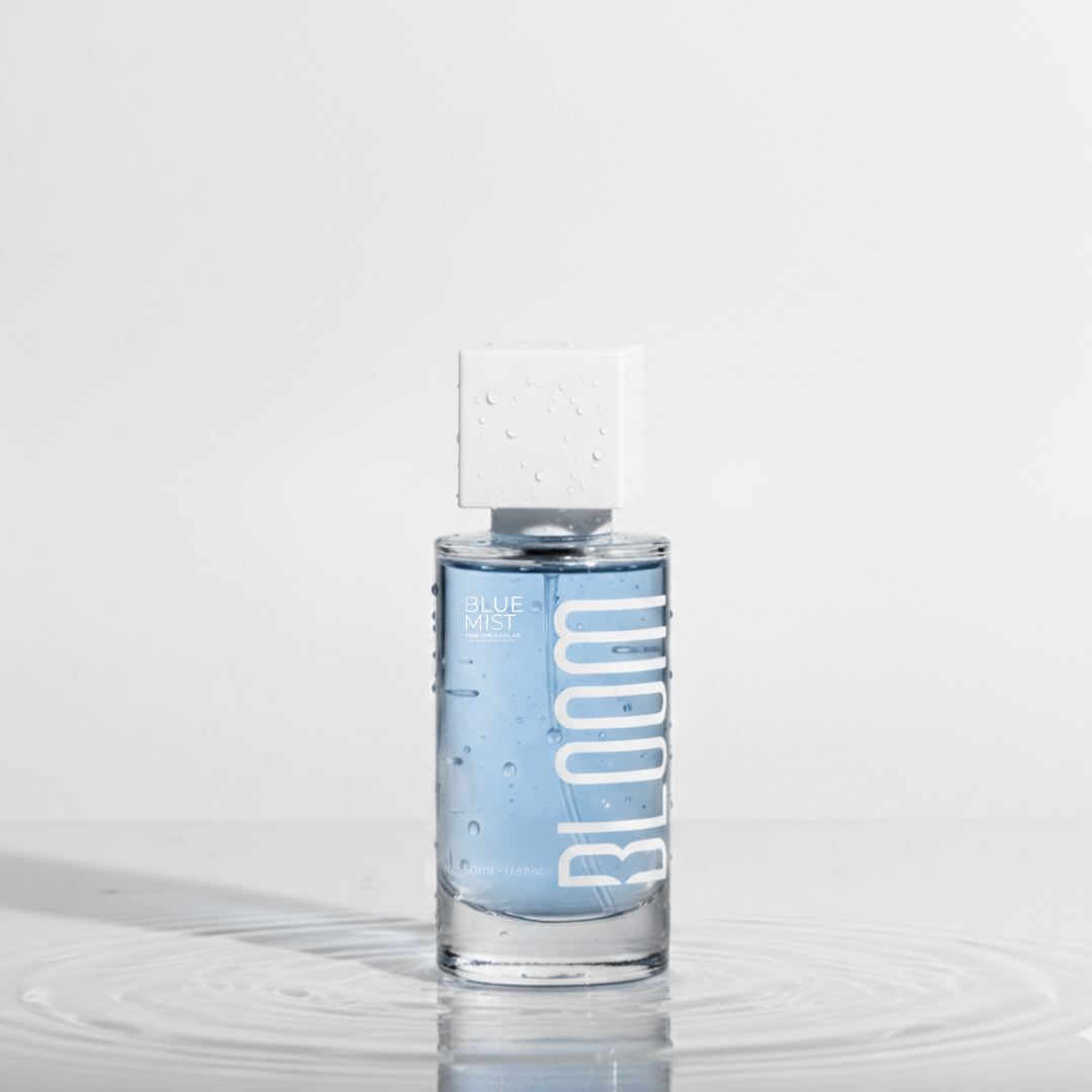 Kit Body Splash, Body Cream e Perfume Capilar Blue Mist
