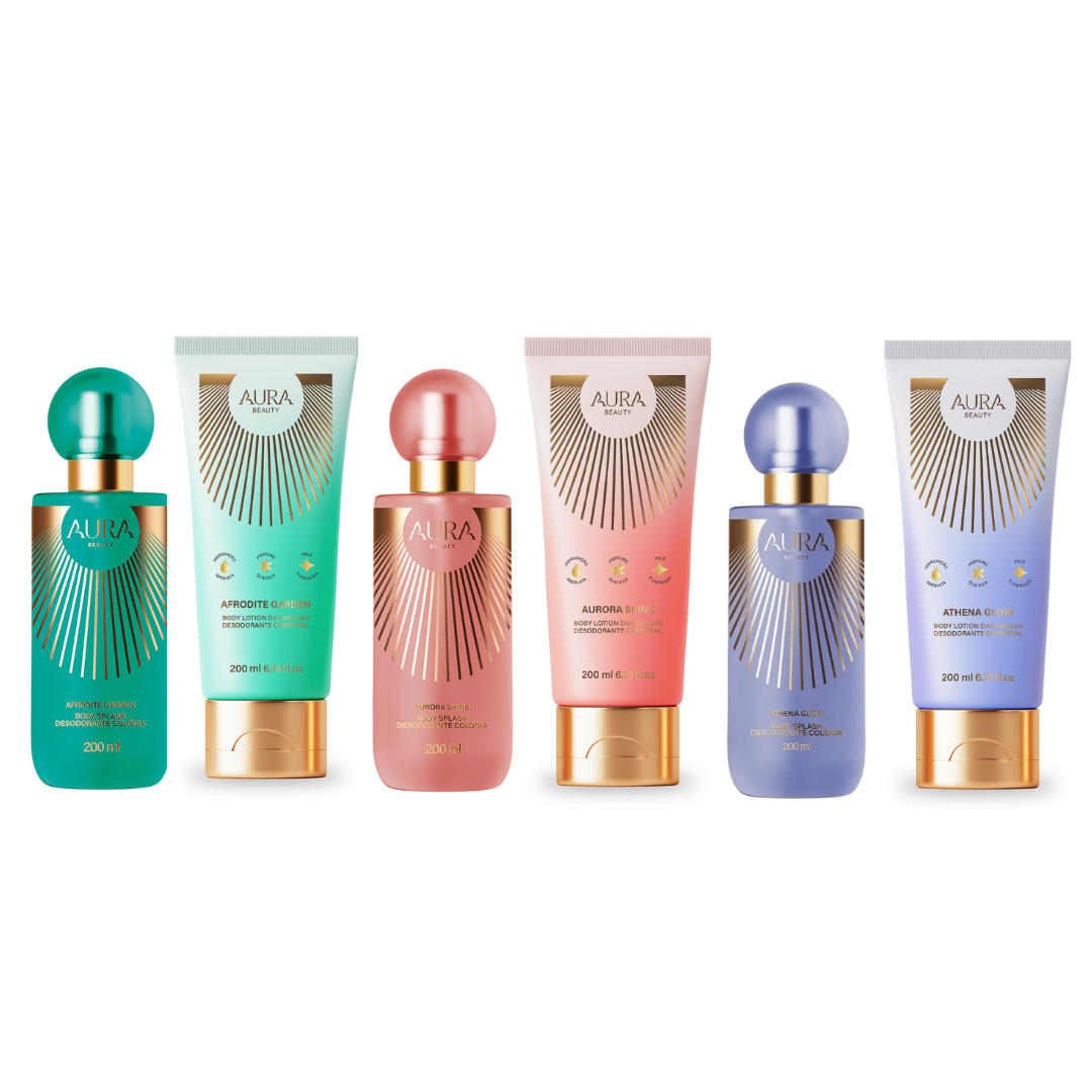 Kit Body Splash + Hidratante Top 3