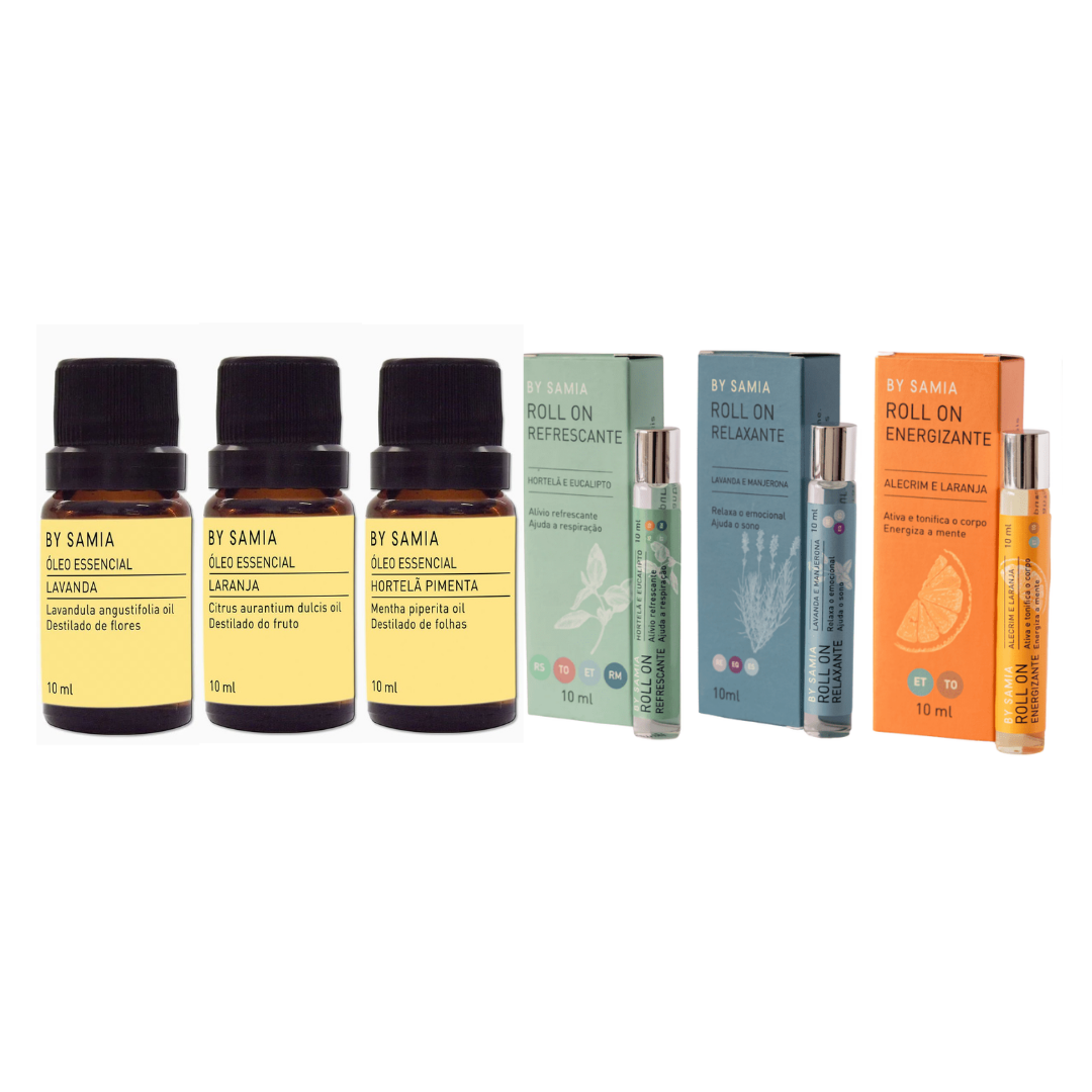 Kit Óleos Essenciais Mais Vendidos