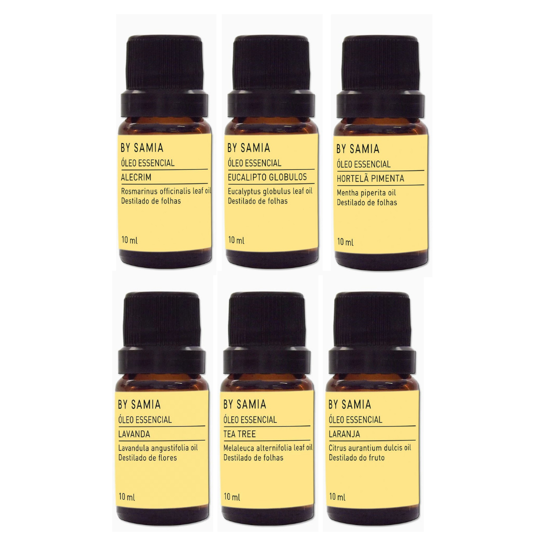 Kit 6 Óleos Essenciais