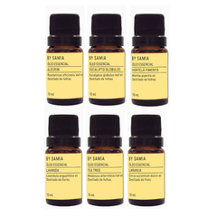 Kit 6 Óleos Essenciais