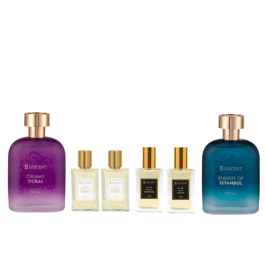 Kit Árabes + Quarteto Unissex N2 + N6 + N13 + N20