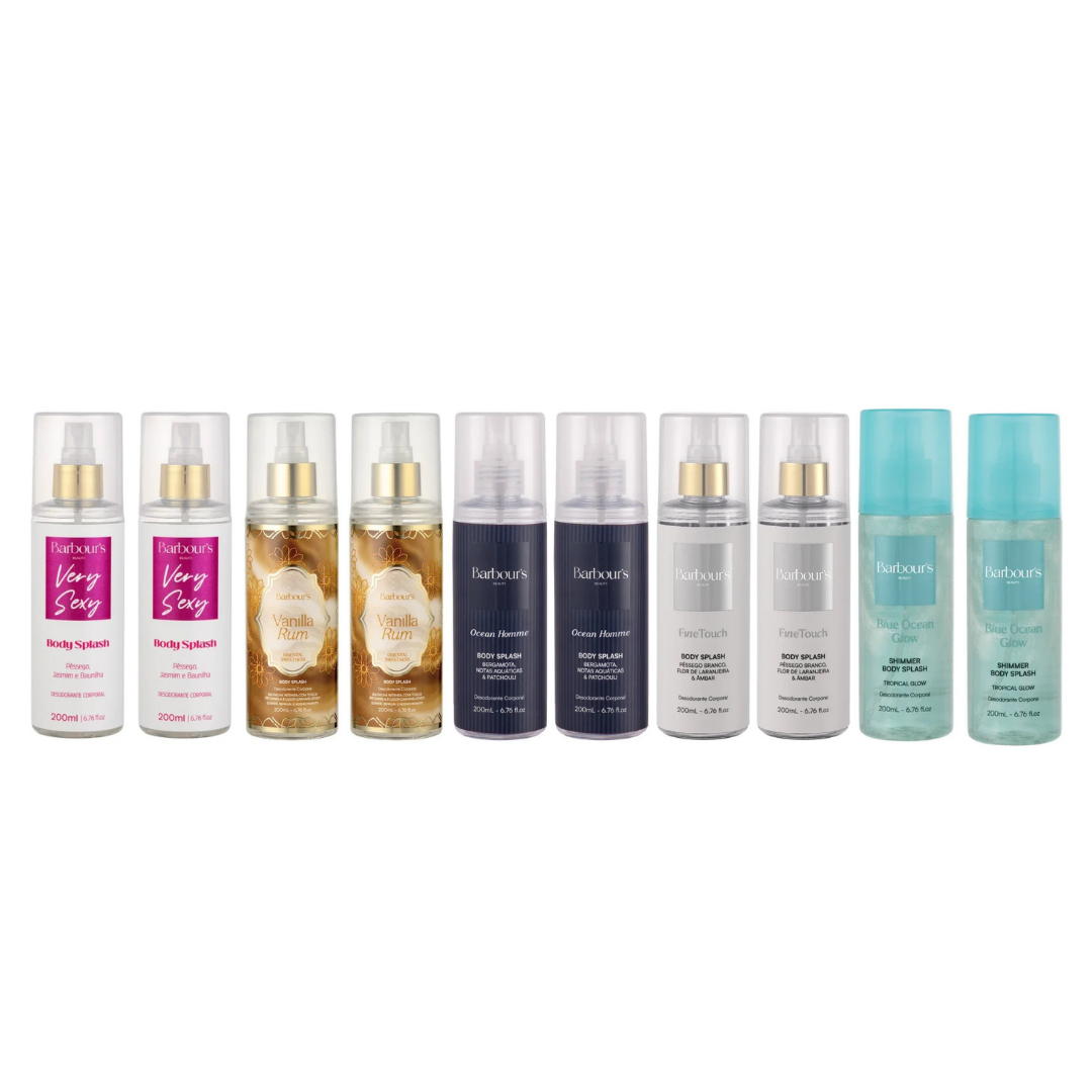 Kit Pronta Entrega - Homme, Clássicos e Árabes, Virais, Shimmer