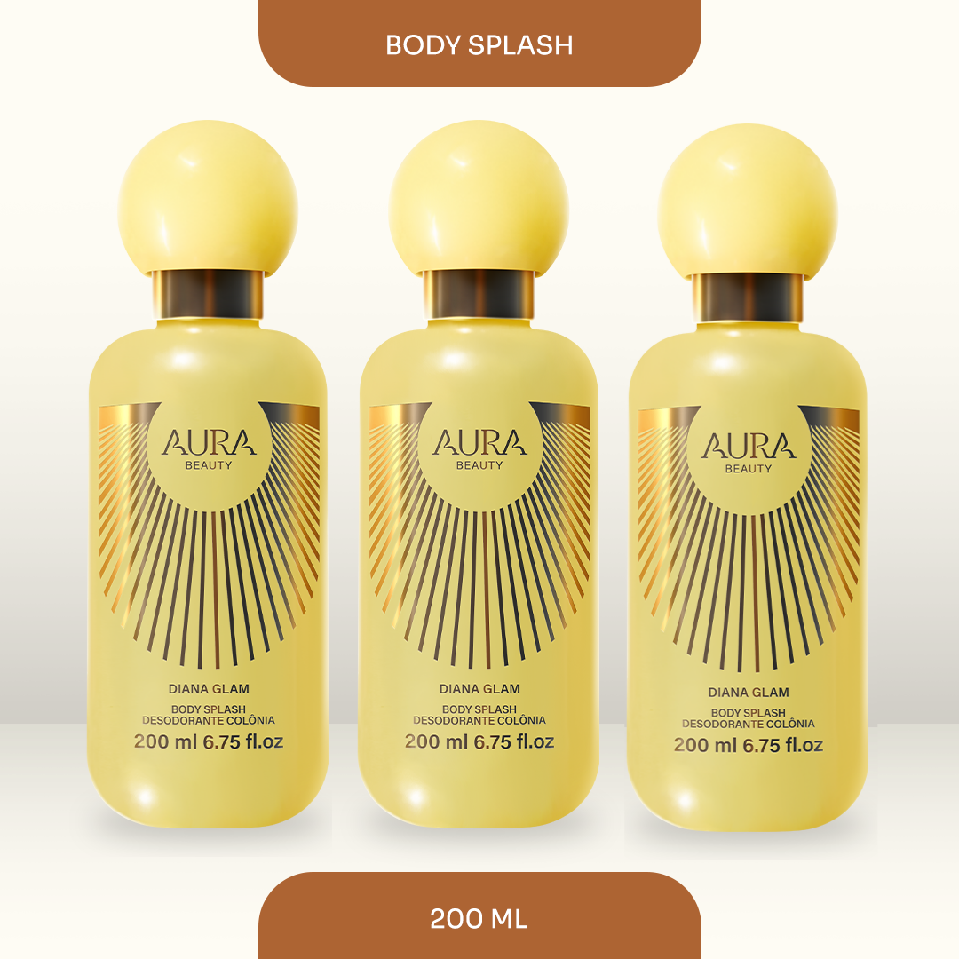 Leve 3, Pague 2 - Body Splash Diana Glam 200ml