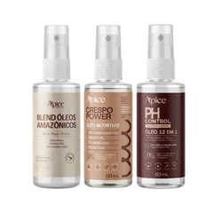 Kit Trio Óleos - Blend, Crespo Power e PH Control
