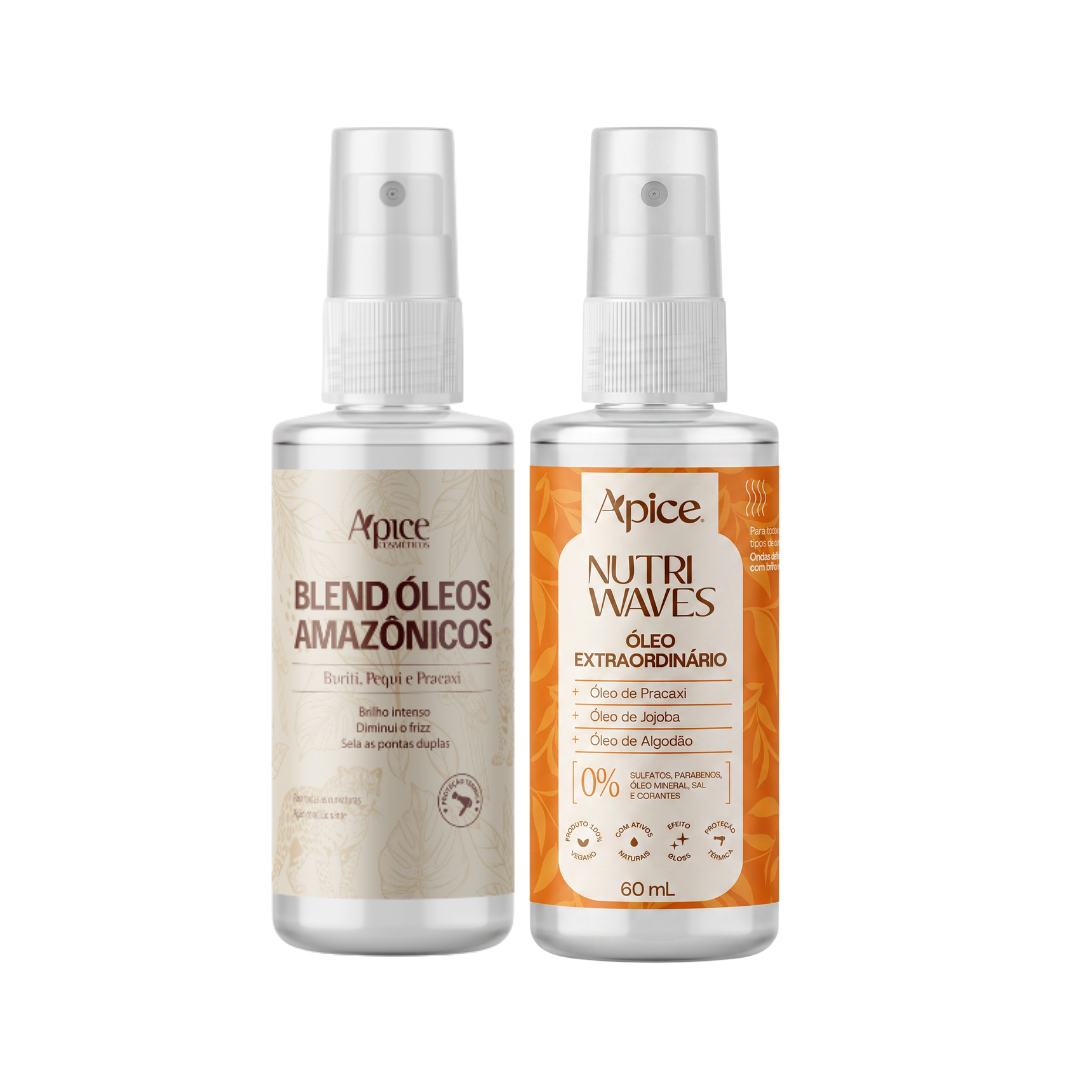 Kit Dupla Óleos - Blend Amazônico e Nutri Waves