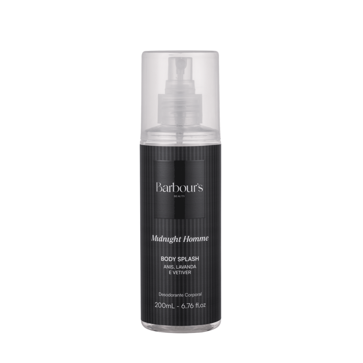 Body Splash Midnight Homme Desodorante Colônia 200ml