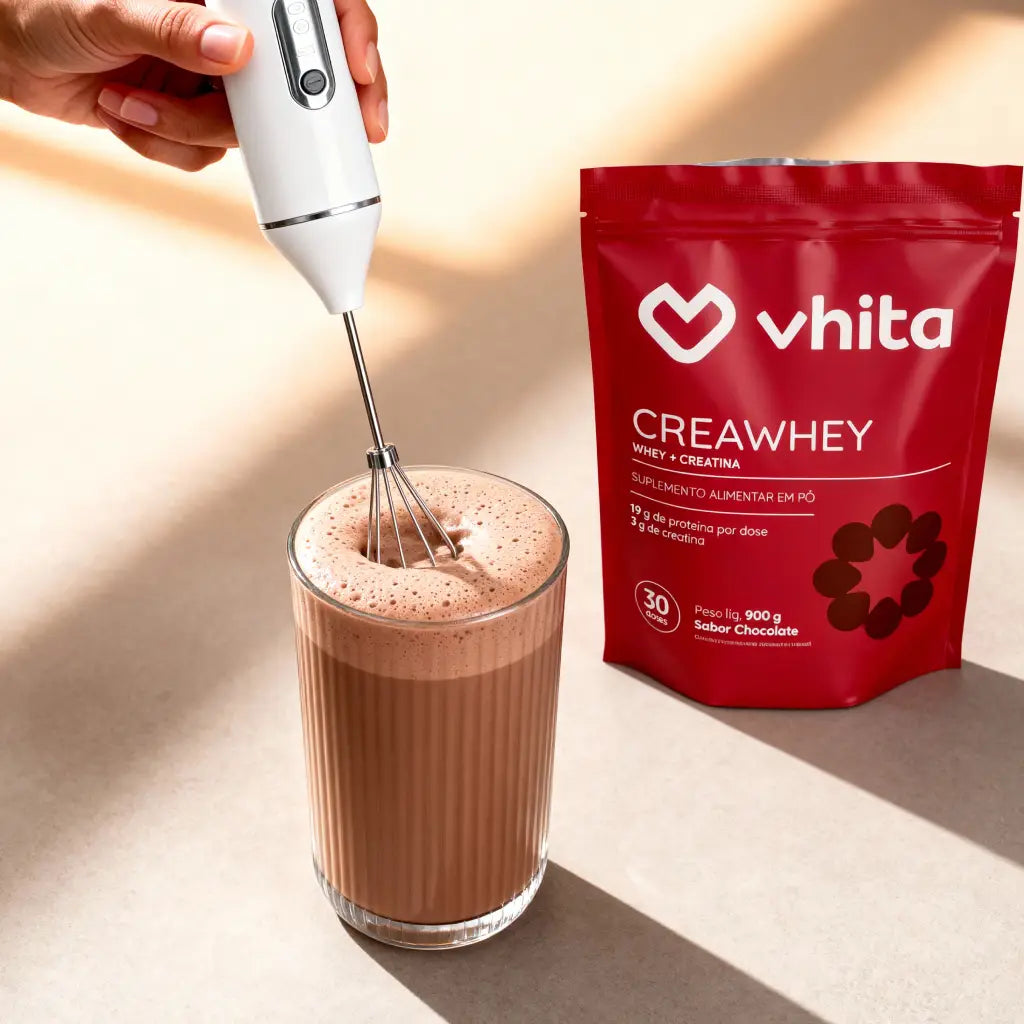 Creawhey | 19g de Proteína e 3g de Creatina Por Dose