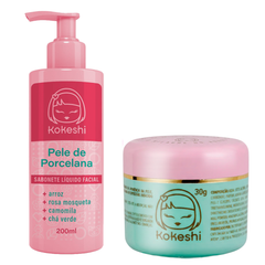 Kit Facial Hidratante + Sabonete Líquido