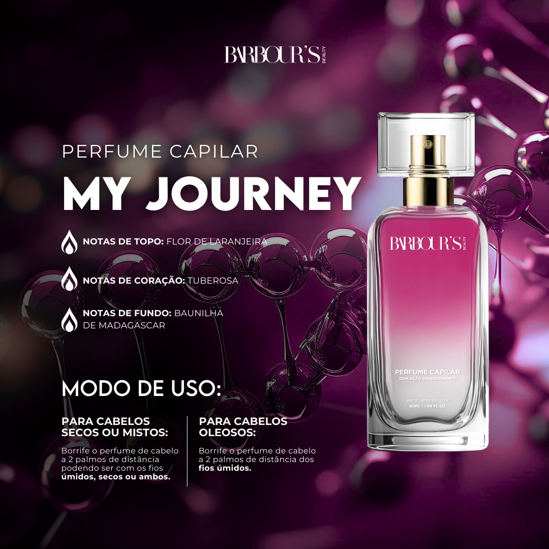 Kit Trilogia Capilar Versátil (3 Perfumes Capilares) - Icon, Endless Soul e My Journey