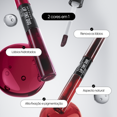Duo Lip Tint Com Ácido Hialurônico
