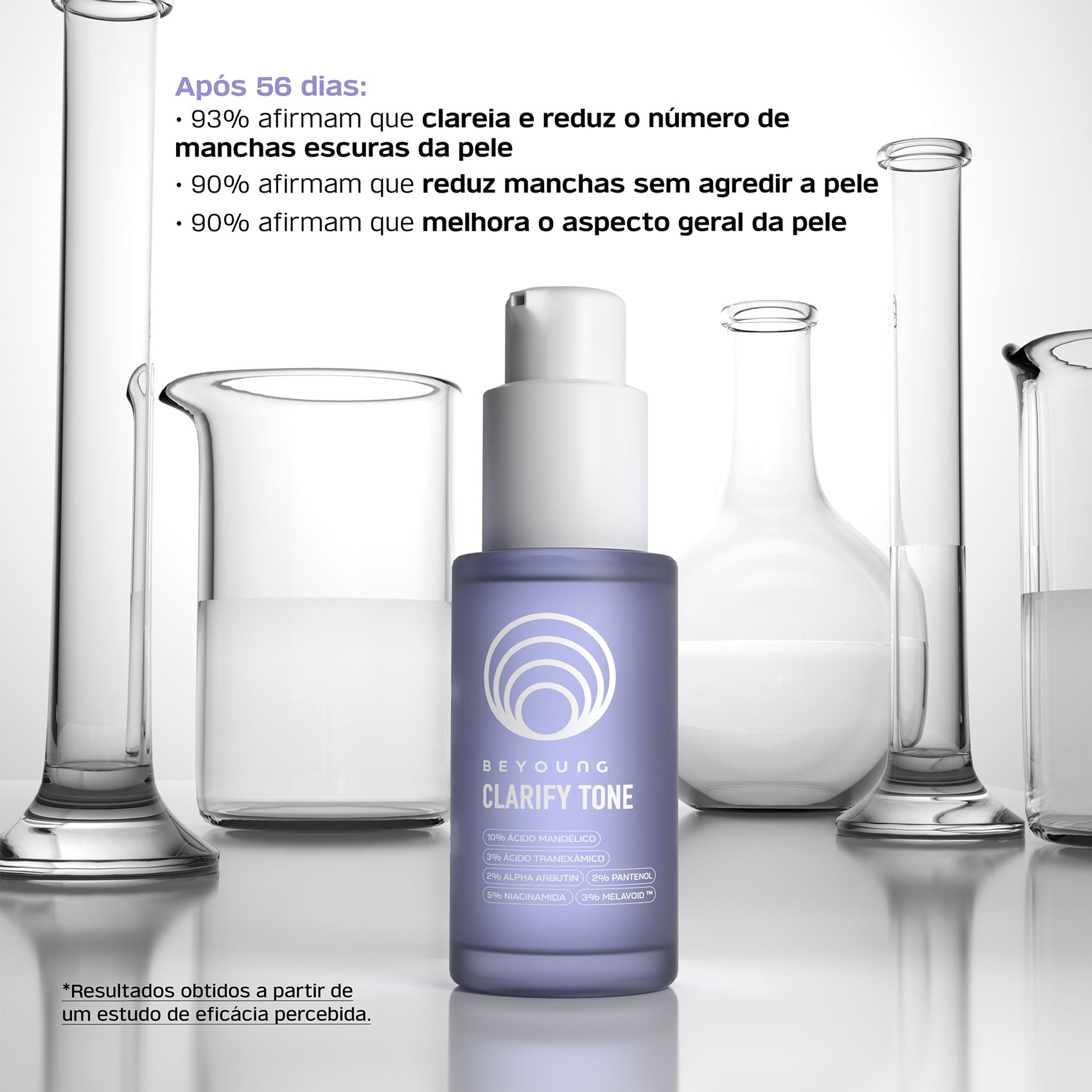 Sérum Facial Antimanchas Com 10% Ácido Mandélico + 3% Ácido Tranexâmico