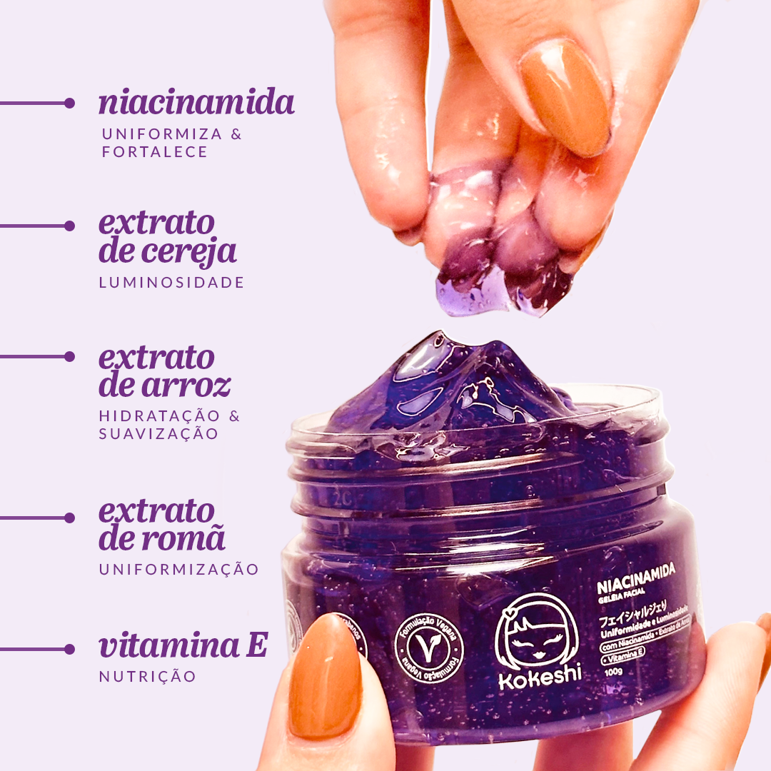 Geleia Facial de Niacinamida - 100G