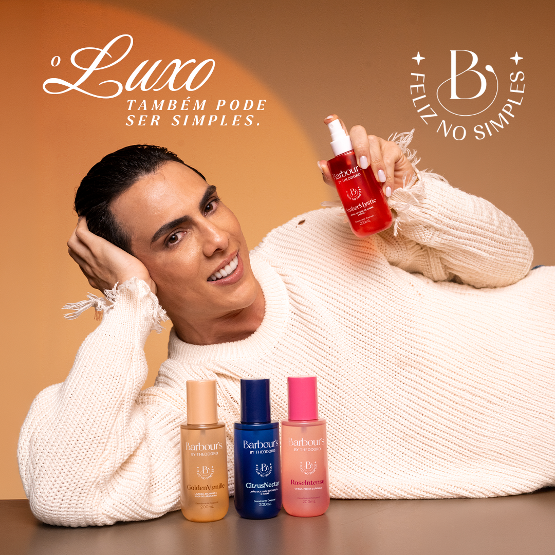 Body Splash Desodorante Corporal Citrus Nectar Feliz no Simples Barbour’s By Theodoro 200ml
