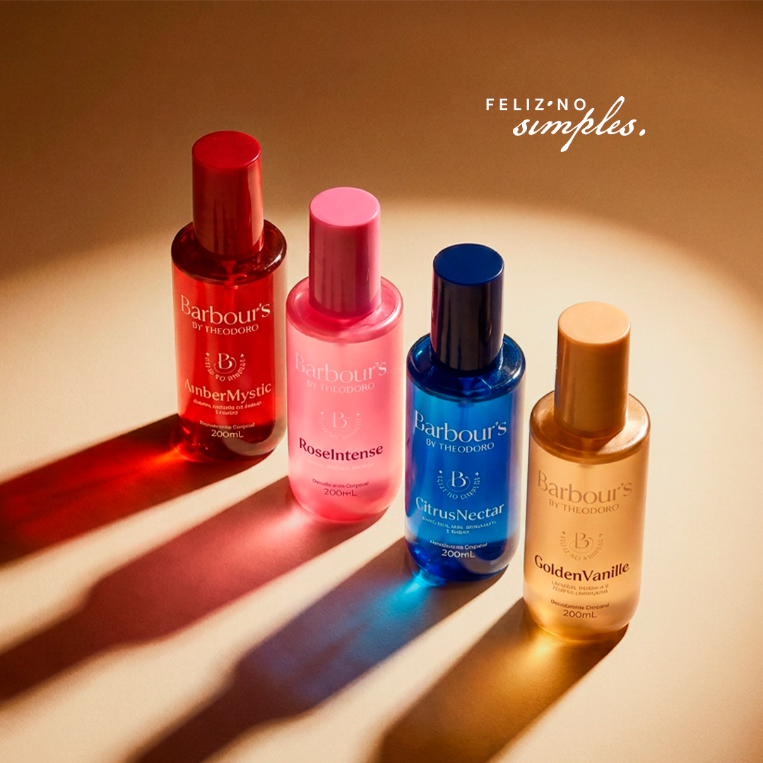 Body Splash Desodorante Corporal Citrus Nectar Feliz no Simples Barbour’s By Theodoro 200ml