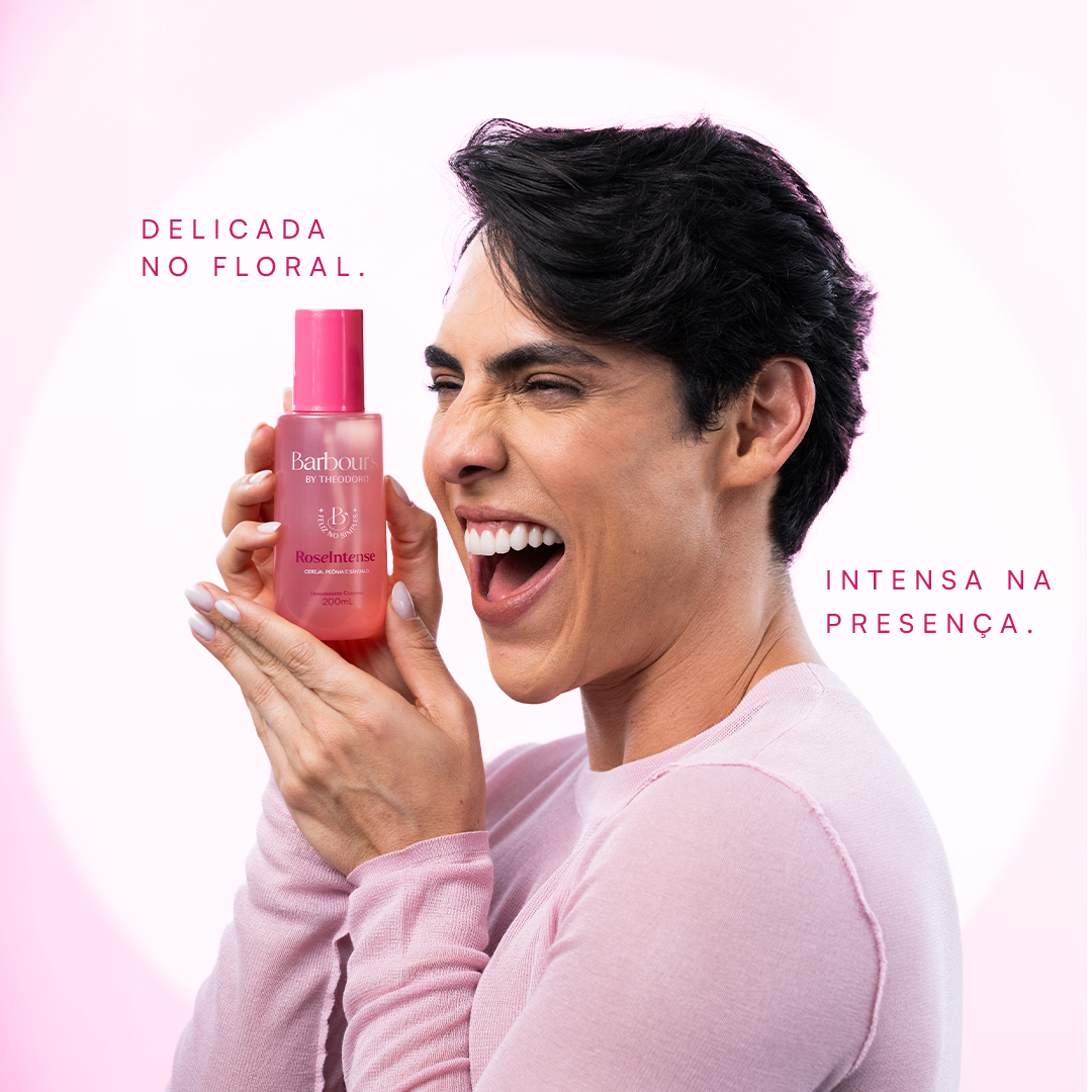 Kit 2 Body Splash Rose Intense Feliz no Simples Barbour’s By Theodoro e My Sweet Delight