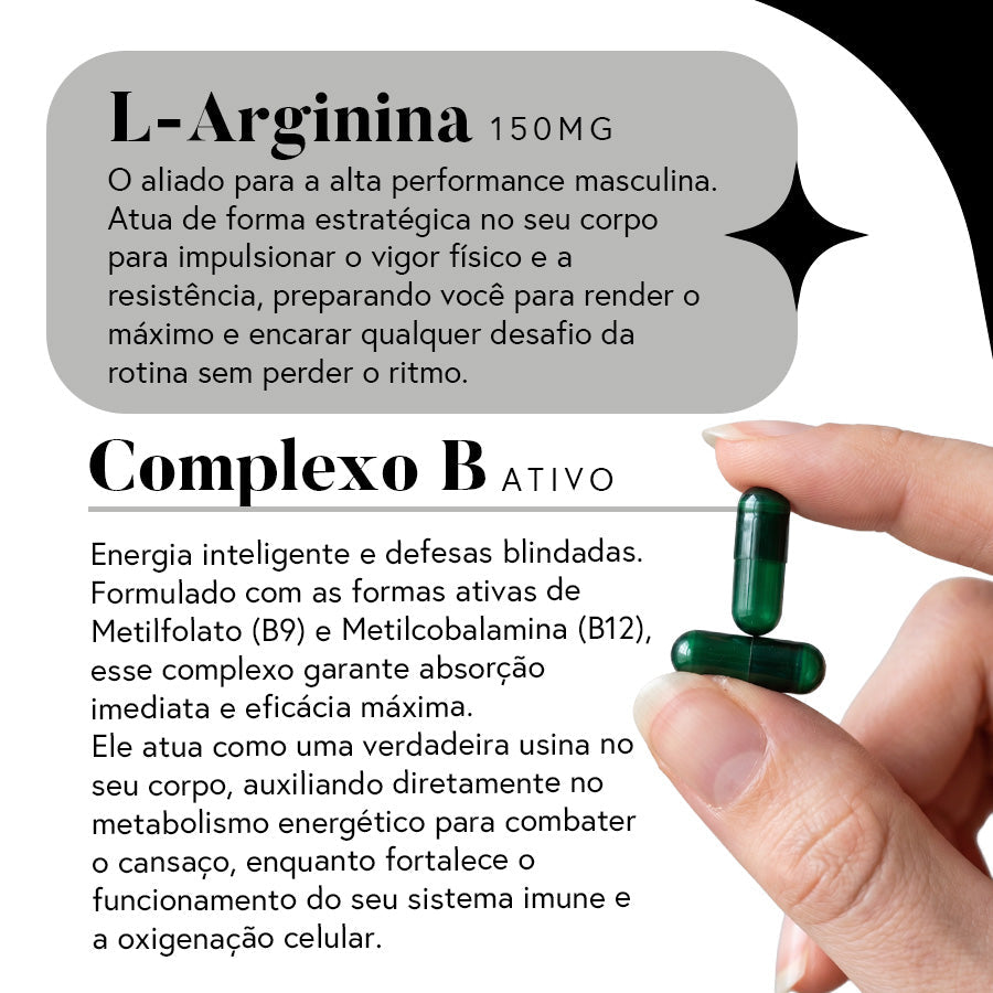 Ritual da Saúde Masculina | Óleo de Abóbora + Nutri Men