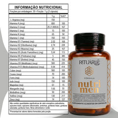 Ritual da Saúde Masculina | Óleo de Abóbora + Nutri Men