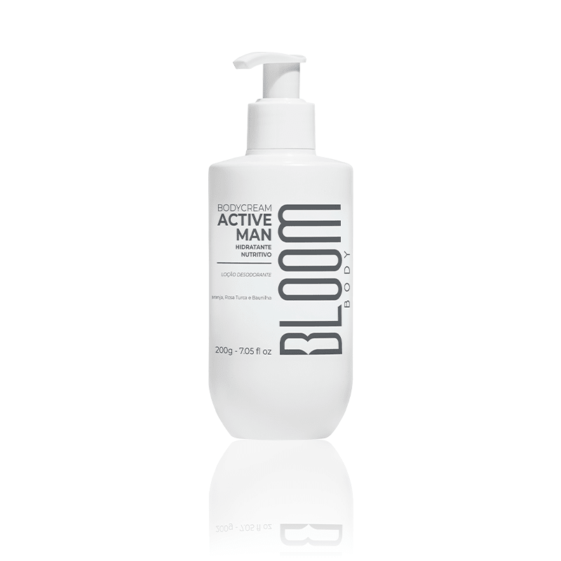 Active Man Body Cream - Desodorante Hidratante Masculino 200g - Banho e Corpo 10081