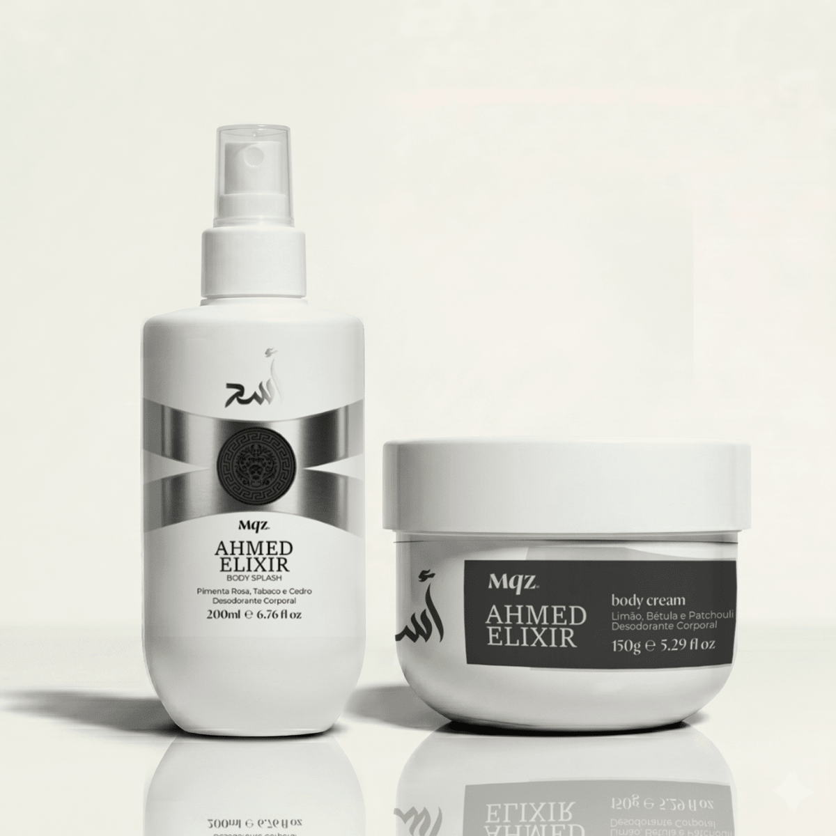 Ahmed Elixir - Kit Body Cream e Body Splash Desodorante