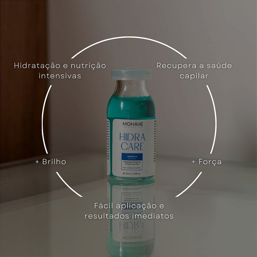 Ampola de Hidratação Instantânea - Hidra Care 15ml - 