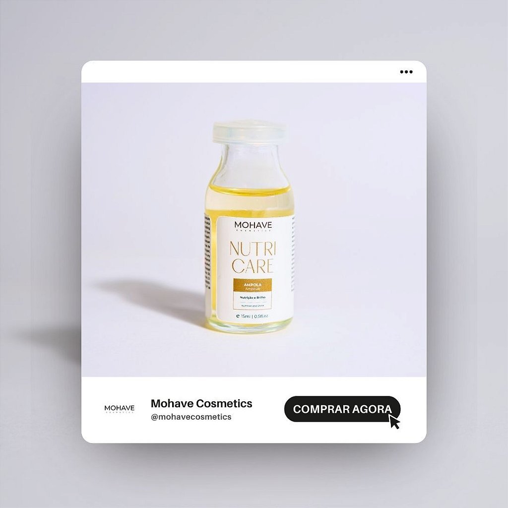 Ampola de Nutrição Instântanea - Nutri Care - 