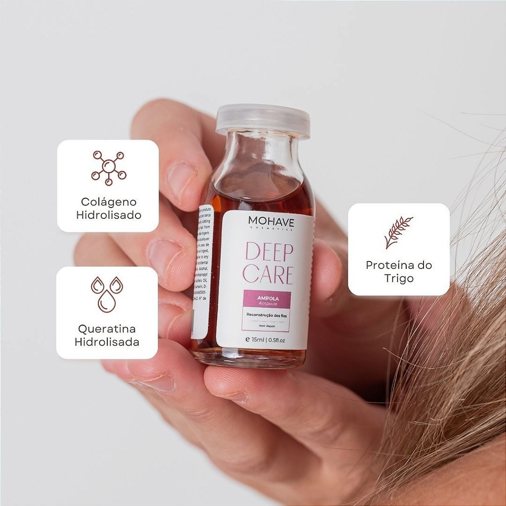 Ampola de Reconstrução Instântanea - Deep Care - 