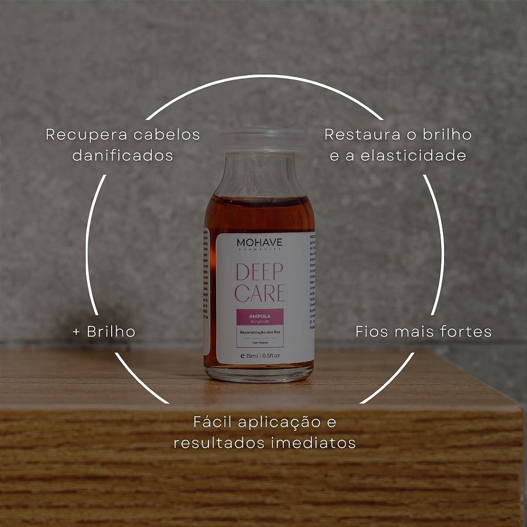 Ampola de Reconstrução Instântanea - Deep Care - 