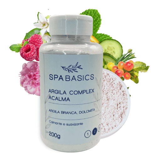 Argila Branca Complex Acalma Spa Basics 200g