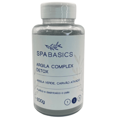 Argila Verde Complex Detox Oleosidade Spa Basics 200g