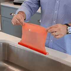 Bag de Silicone Hermética para Alimentos