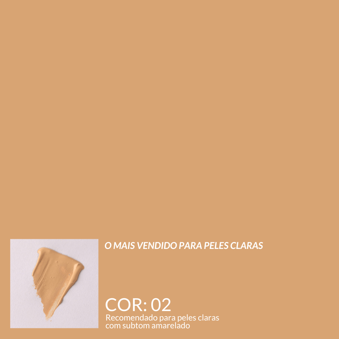 Base Líquida Beauté 25g | Cor: 02