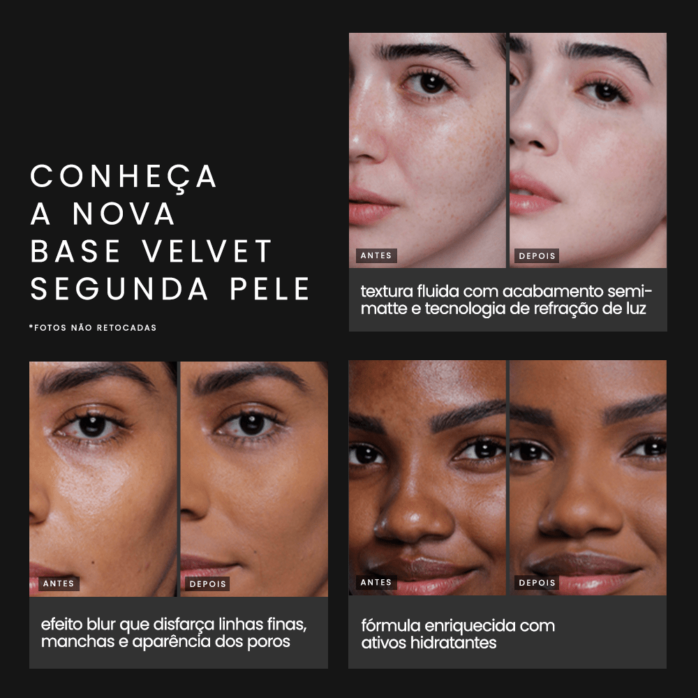 Base Velvet Segunda Pele