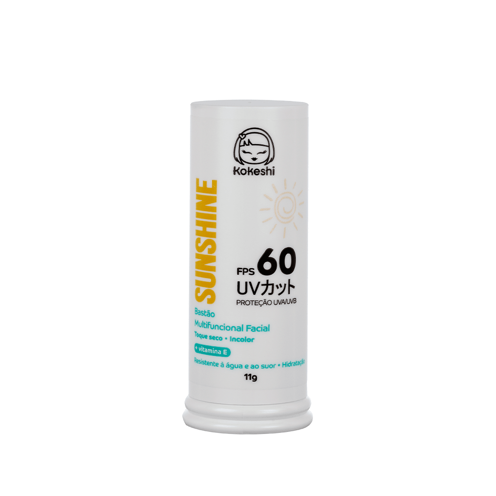 Bastão Multifuncional Kokeshi FPS 60 - 11G - Cuidado da pele KS07035