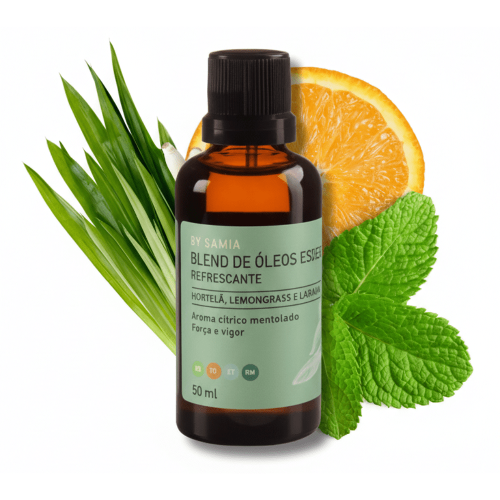 Blend de Óleos Refrescante 50ml - Óleos Essenciais BS08079