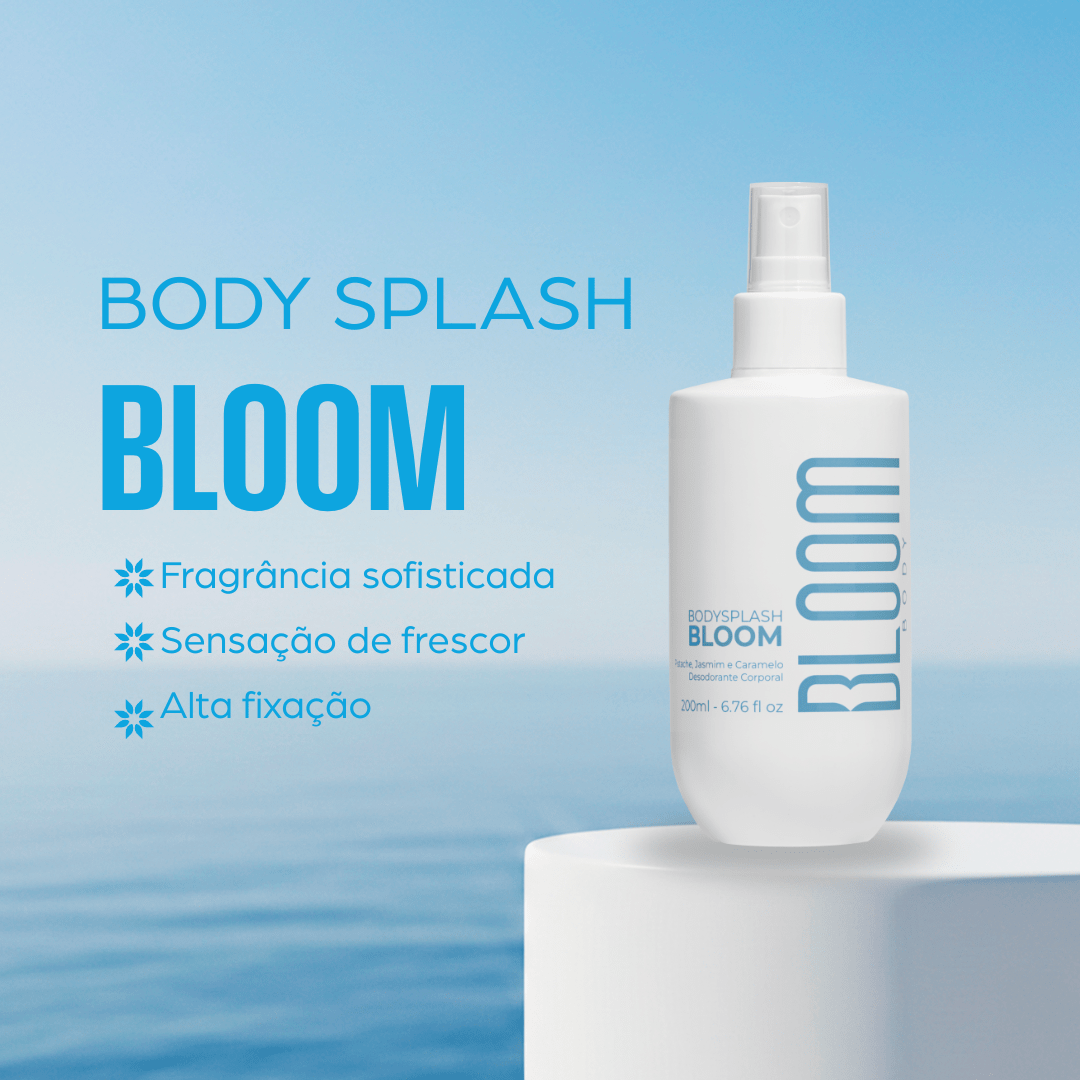 Bloom Body Splash Desodorante Colônia 200ml