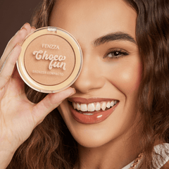 Blush Compacto Choco Fun - Fenzza - Maquiagem VDH03753 - 01